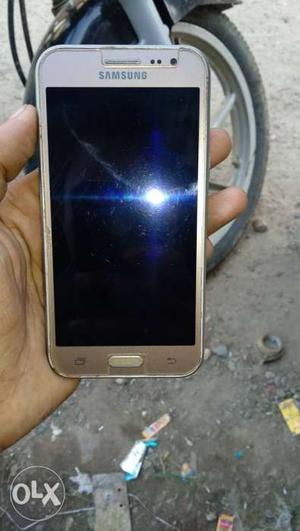 Samsung j2 1 year old good condition with charger