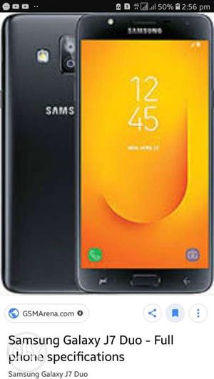 Samsung j7 duo in best condition with any problem