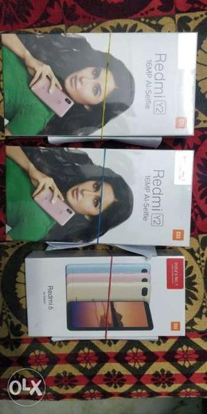 Seal Packed Redmi Y2 Gold 3gb 32gb Hurry up