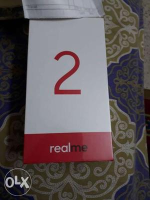 Sealed pack realme_2_32gb with bill. Fixed price