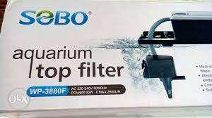 Sobo f top filter for aquarium