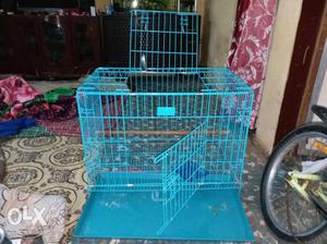 Urgent selling folding cage 3 month old