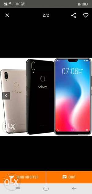 Vivo v9 full box only one moth use only