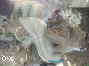 White And Blue Hair Extension