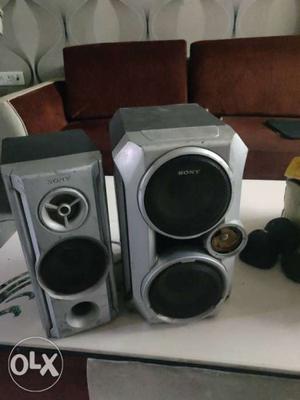 2 sony speakers at just 600 only
