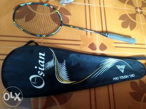 Black And White Wilson Tennis Racket With Case
