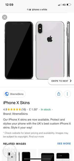 I want sell my iPhone X 64 gb with box and