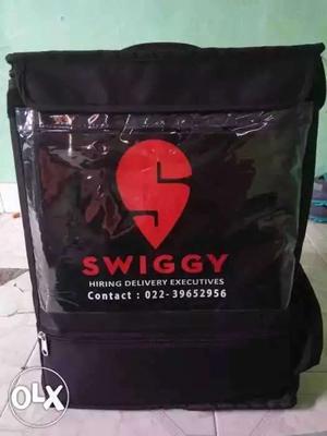 I won't to sell my new swiggy delivery bag new