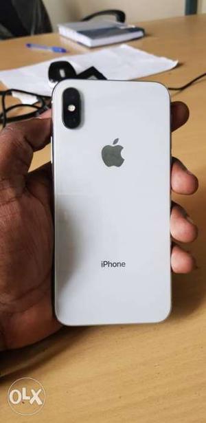 IPhone X, 64 Gb, Silver Colour Just 3 months old,