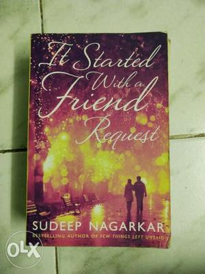 It Started With A Friend Request By Sudeep Bagarjar Book