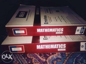 Mathematics Errorless Vol 1 & 2 unused Condition