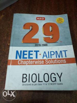 Mtg neet -aipmt 29 years excellent condition