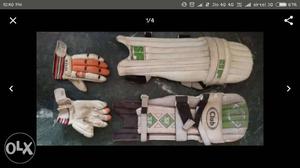 New cricket pads and gloves only used once or