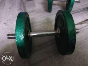 New one3kg +3kg set dumbells not even use call at 955zero