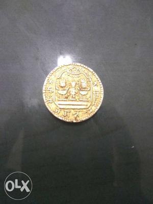 Ram Darbar coin having jagannath ji at second