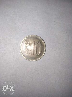 Round coin korea  rupes