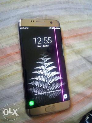 S7 edge brand new condition only pink line