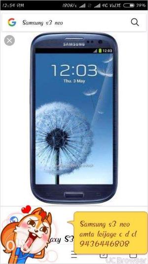 Samsung s3 neo amta leijagee leinaba ywradi call twbirk o