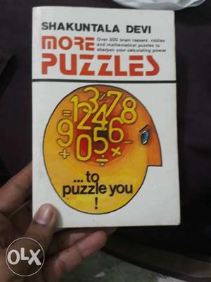 Shakuntala Devi more puzzles. old edition book
