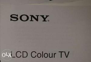 Sony Bravia LCD 32" television. In perfect