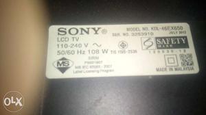 Sony led 46klv 650 power board