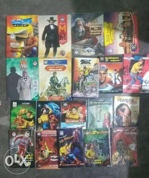Tamil Comics Books On Book Price Only..