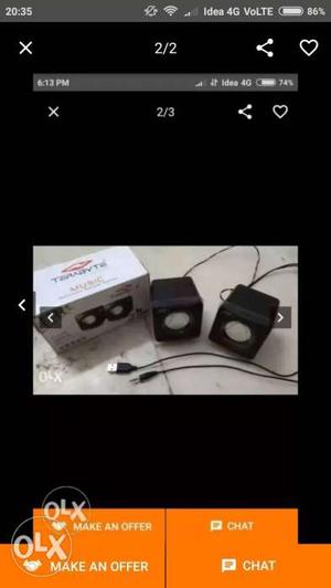 Terabyte speaker for sale. Good volume