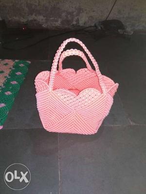 Handcrafted handbag