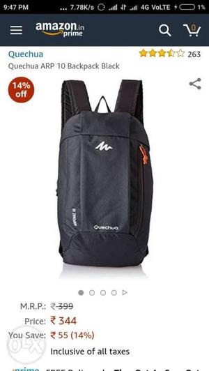 Quechua 10L backpack Brand new bags All colors