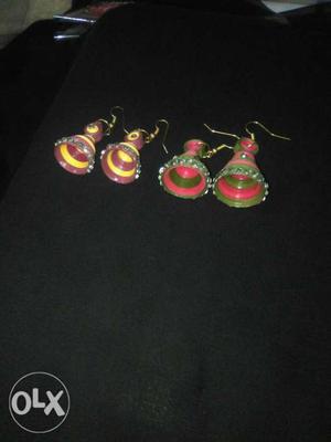Qulling jhumki set two for 50 only