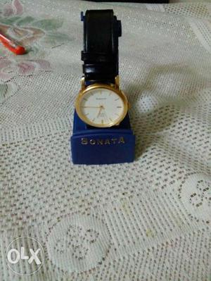 Sonata 30m water proof antique watch, genuine