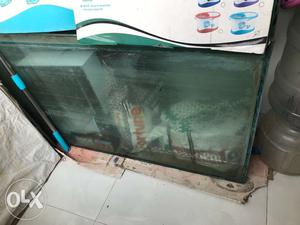 Big heavy fish tank  inches old for sale