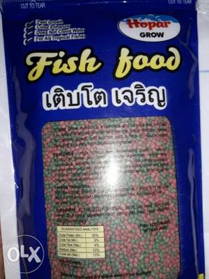 Fish food rs 80 for 2 packs