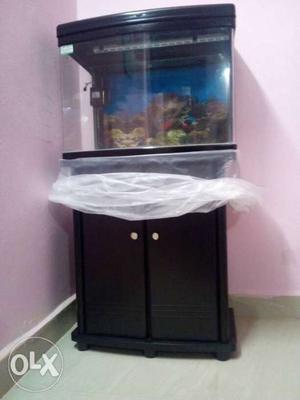 New branded aquarium tank with cabinet.