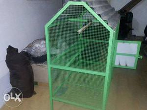 New nice birds cage. with 2.5ft..lenth