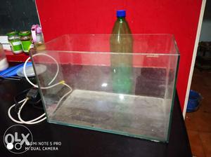 Small fish tank 1 feet length 1/2 feet width