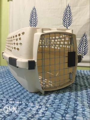 Small pet carrier in good condition.