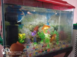 " fish tank wall stand led light and