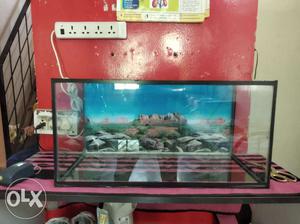 2feet aquarium tank 2 months send excellent