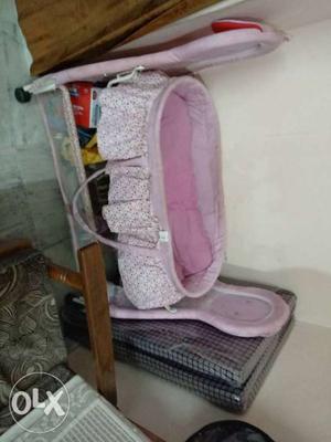 Baby cradle for sale.. not used much 1 yes old