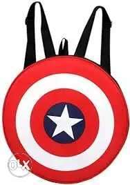 Captain America Shield-themed Backpack