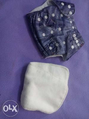 Complete washable unused imported diaper with