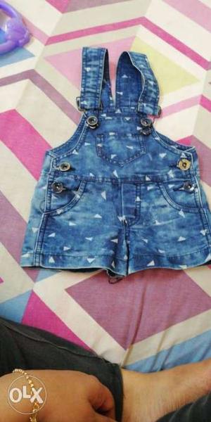 Denim dungree for baby till 2 yrs of age