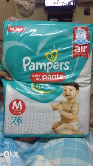 Pampers pants m size 76