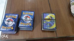 Pokemon and Duel Master original playing cards