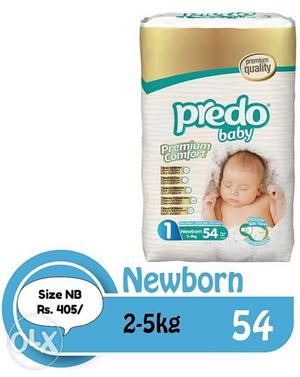 Predo Baby 54-count Diaper Pack