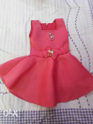 Pretty frock for 6 months to 1 year baby girl