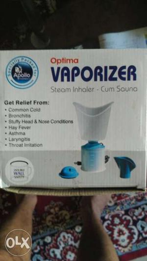 Unused Optima Vaporizer Steam Inhaler Box
