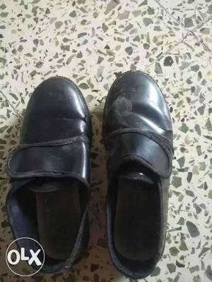 Urgent sale just 3 months used school shoes for sale, as our
