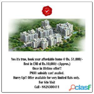 Book your Dream Home @Rs. 51000/ only/